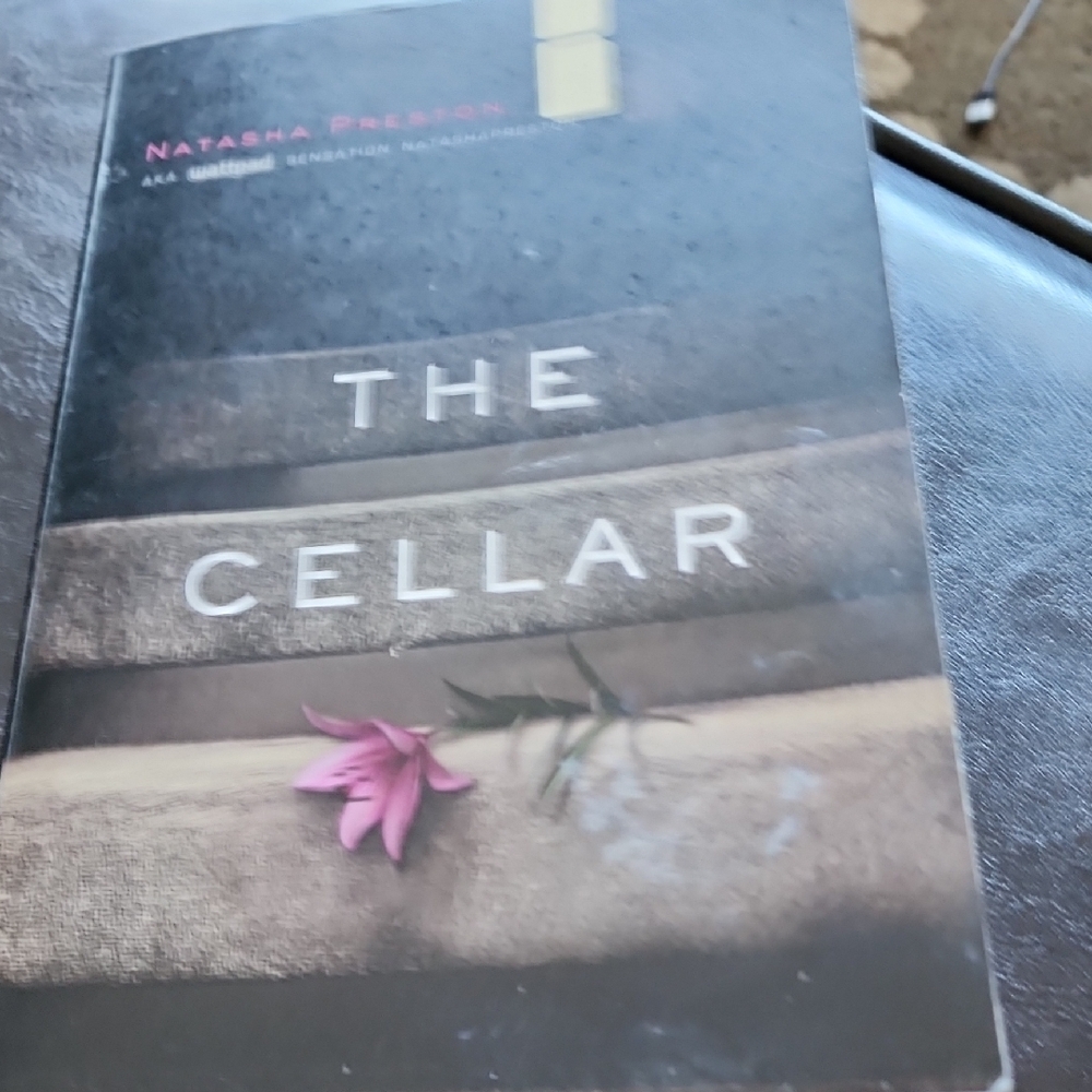 The Cellar Book with Pink Flower